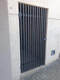 Tür in Eisen - Aussen-Geländer