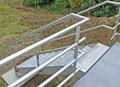 Escalier en Inox avec rampe Inox